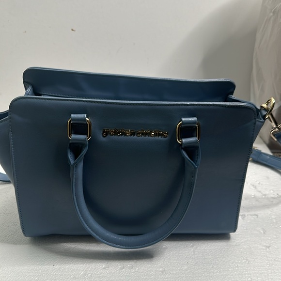 Gertchen Christine leather blue top handle cross body bag - Picture 8 of 11